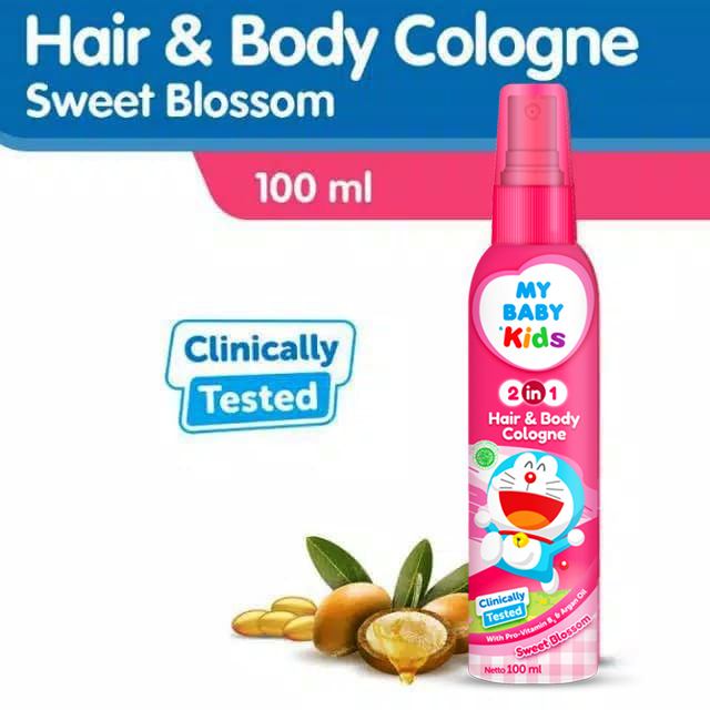MY BABY KIDS 2IN1 COLOGNE 100ML-PINK